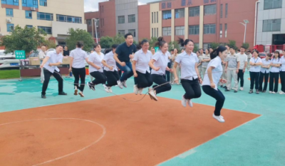 快乐生活    认真工作——记合肥bwin必赢唯一官方网站2023年秋季运动会